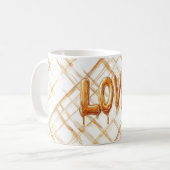 Mug Amour de bonbon au caramel (Devant gauche)