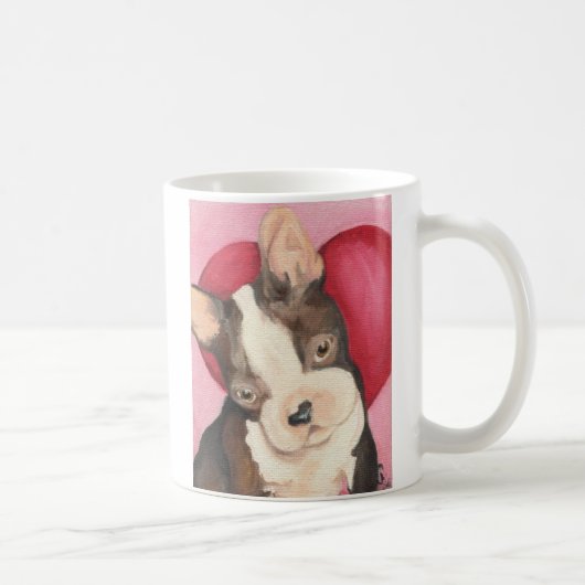 Mug Amour de Boston Terrier (Droite)