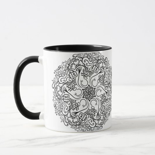 Mug Amour de café (Gauche)