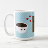Mug Amour de café et de chocolat (Gauche)