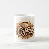 Mug Amour de café floral (Centre)
