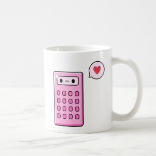 Mug Amour de calculatrice