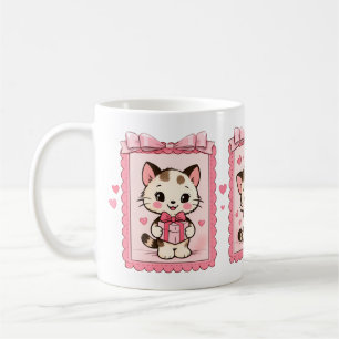 Mug Amour de Chat Mignon Kawaii