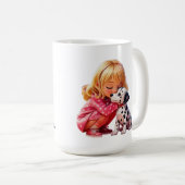 Mug Amour de chiot (Devant droit)