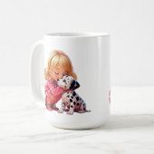 Mug Amour de chiot (Devant gauche)