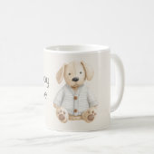 Mug Amour de chiot mignon (Devant droit)