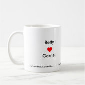 Mug Amour de chocolat et de caramel (Gauche)