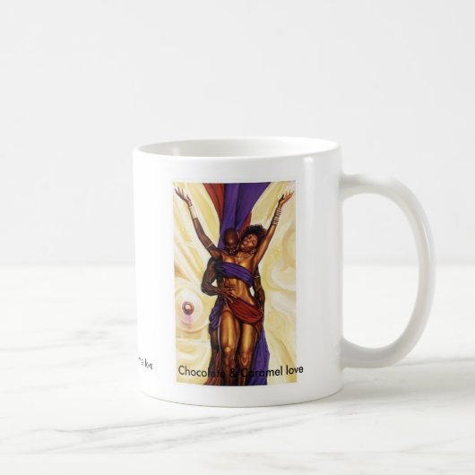 Mug Amour de chocolat et de caramel (Droite)
