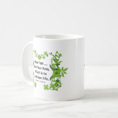 Mug Amour de citation de Nietzsche votre destin… (Devant gauche)