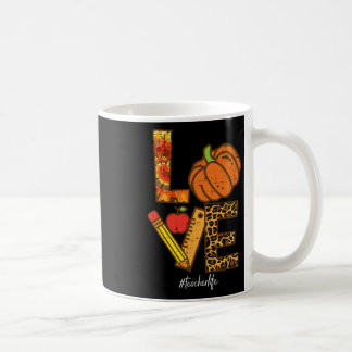 Mug Amour de citrouille léopard Professeur Vie Action