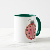 Mug amour de coccinelle (Devant droit)