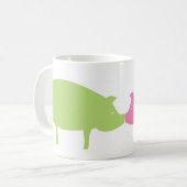 Mug Amour de cochon (Devant gauche)