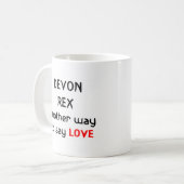 Mug amour de devon (Devant gauche)