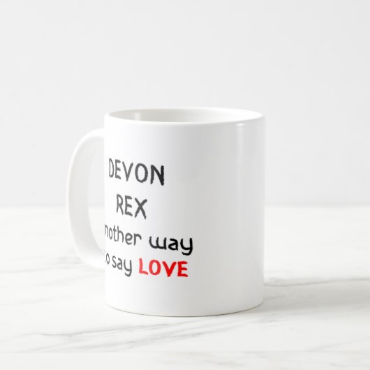 Mug amour de devon (Devant gauche)