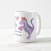 Mug Amour de dinosaures (Devant droit)