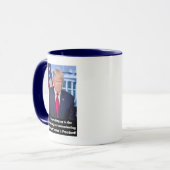 Mug Amour de Donald Trump I se réveillant pendant le (Devant gauche)