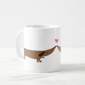 Mug amour de doxie (Devant gauche)