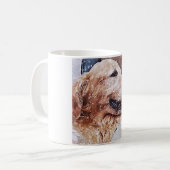 Mug Amour de golden retriever (Devant gauche)