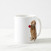 Mug Amour de Golden Retriever (Devant droit)