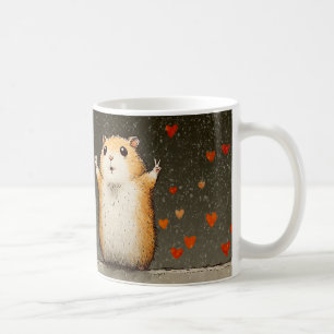 Mug Amour de Hamster Mignon Hamster Fluffy Adora