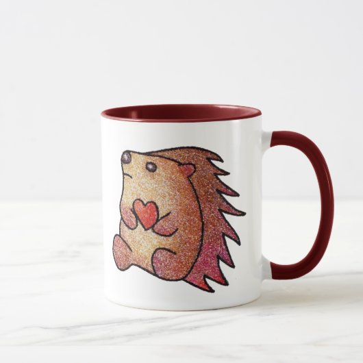 Mug Amour de hérisson ! (Droite)