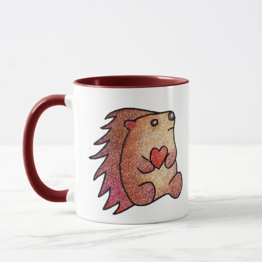Mug Amour de hérisson ! (Gauche)