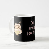 Mug Amour de hibou (Devant gauche)