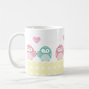 Mug AMOUR DE HIBOU : : fille molle + garçon