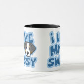 Mug Amour de Kawaii I mon Swissy (Centre)
