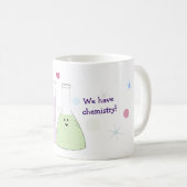 Mug Amour de la chimie (Devant droit)