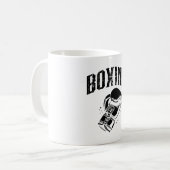 Mug Amour de la fête de la boxe Entraîneur de boxe Com (Devant gauche)