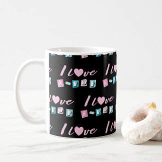Mug Amour de la K-pop musique coréenne fan black pink