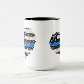Mug Amour de la ligne bleue (Centre)