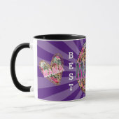 Mug Amour de la Personnaliser cardiaque de maman (Gauche)