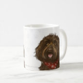 Mug Amour de Labradoodle de © de Darcey Austalian (Devant droit)