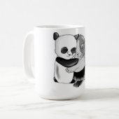 Mug Amour de lapin de panda (Devant gauche)