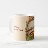 Mug Amour de Lapin de Pâques Vintage (Devant gauche)