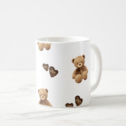 Mug Amour de l'ours (Devant droit)