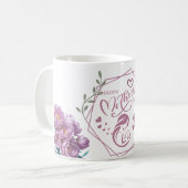 Mug Amour de Mère Design Moderne  (Devant gauche)
