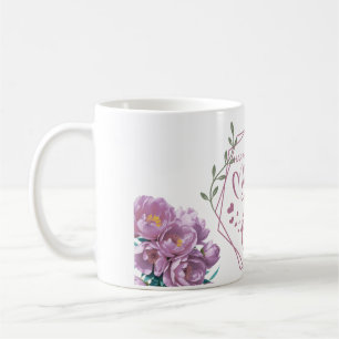 Mug Amour de Mère Design Moderne 