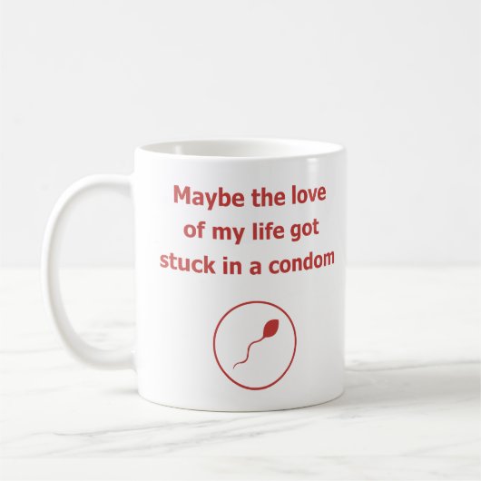 Mug amour de mon humour de relation de datation de (Gauche)
