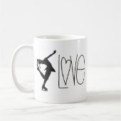 Mug Amour de patineur artistique (Gauche)