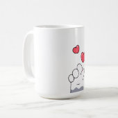Mug Amour de Patte de Chat Mignon (Devant gauche)