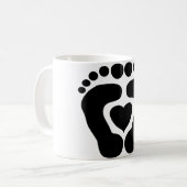 Mug Amour de pied (Devant gauche)