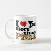 Mug Amour de Pizza (Gauche)