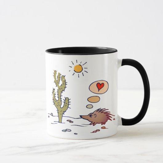 Mug Amour de porc-épic (Droite)