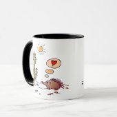 Mug Amour de porc-épic (Devant gauche)