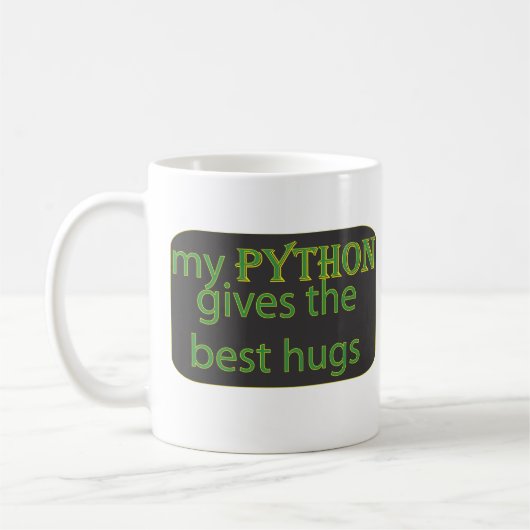 Mug Amour de python (Gauche)