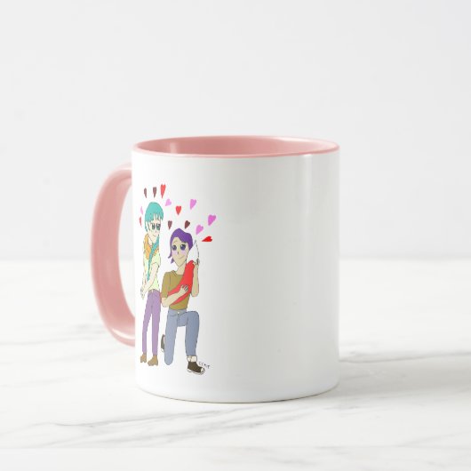 Mug amour de queue (Devant gauche)