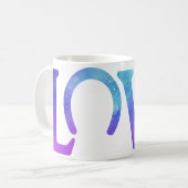 Mug Amour de sabot violet (Devant gauche)